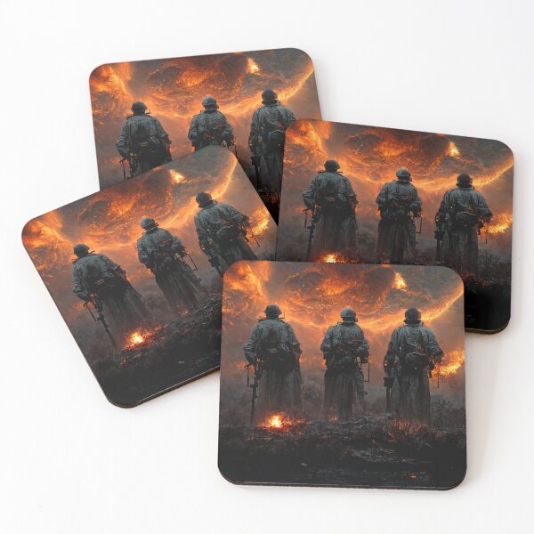 Item preview, Frontline Soldiers And The Skyfire designed and sold by HamburgCountry.