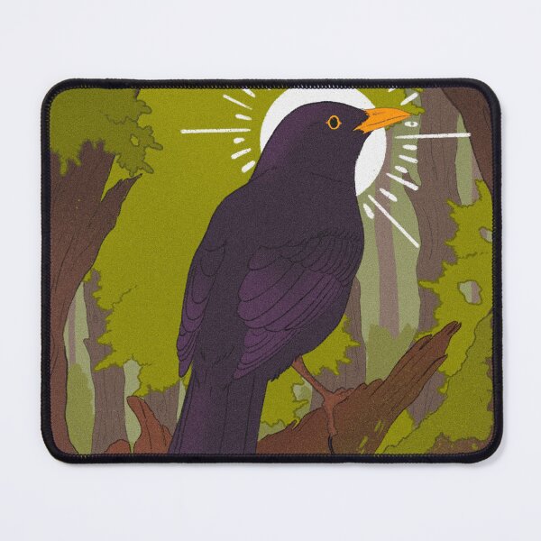 Item preview, Common blackbird designed and sold by MrMackerel.