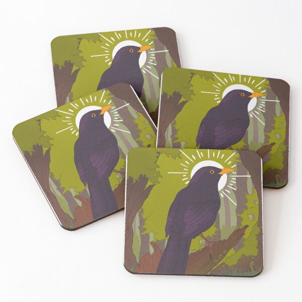 Item preview, Common blackbird designed and sold by MrMackerel.