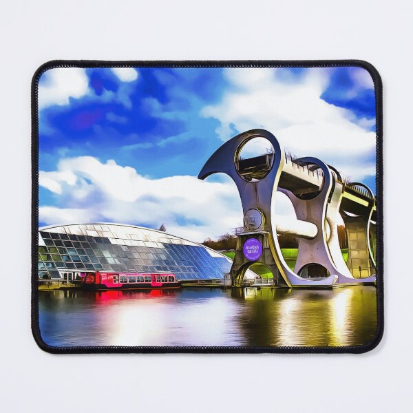 Item preview, The Falkirk Wheel (Painting) designed and sold by cmphotographs.