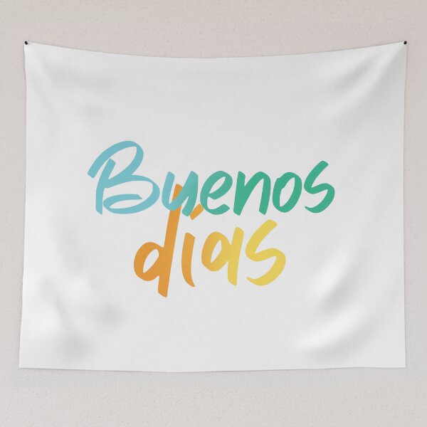 Item preview, Buenos días - spanish greetings - Good morning designed and sold by ALLURE-minimal.