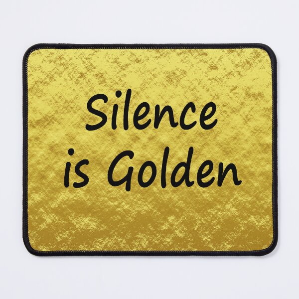 Item preview, Silence is Golden designed and sold by cmphotographs.
