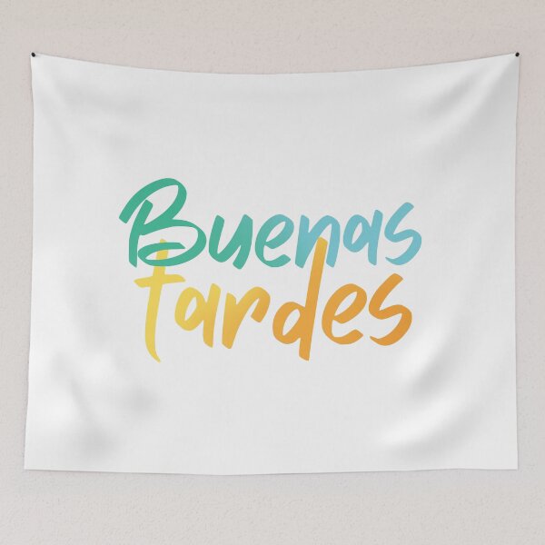 Item preview, Buenas Tardes - spanish greetings - Good afternoon Good evening  designed and sold by ALLURE-minimal.