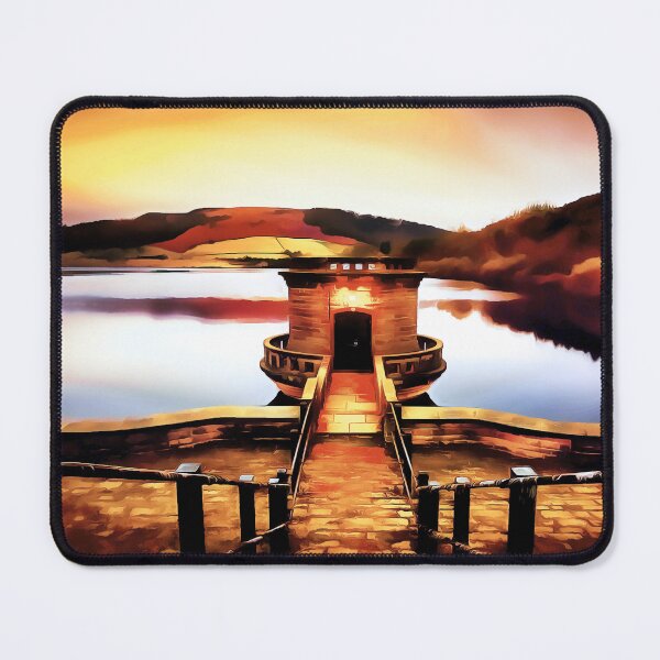 Item preview, Ladybower Dam, Derbyshire (Painting) designed and sold by cmphotographs.