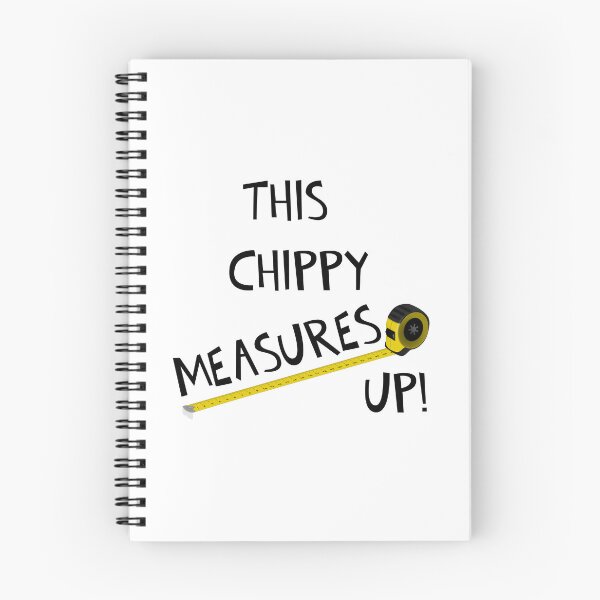 Item preview, THIS CHIPPY MEASURES UP! designed and sold by DomGDesign.