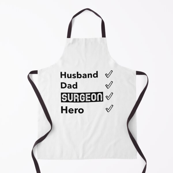 Item preview, Husband Dad Surgeon Hero Checked designed and sold by Medisigne.