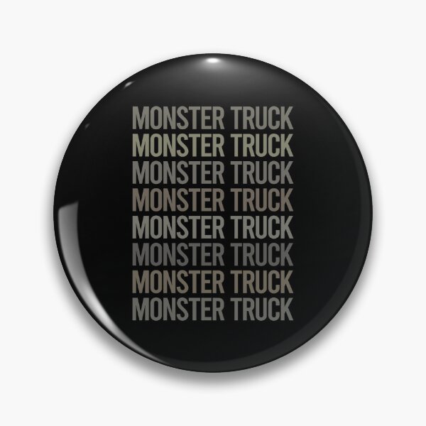 Item preview, Gray Text Art Monster Truck Trucks designed and sold by TarynBrown3126.