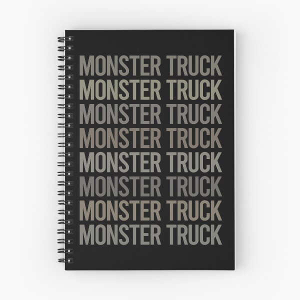 Item preview, Gray Text Art Monster Truck Trucks designed and sold by TarynBrown3126.