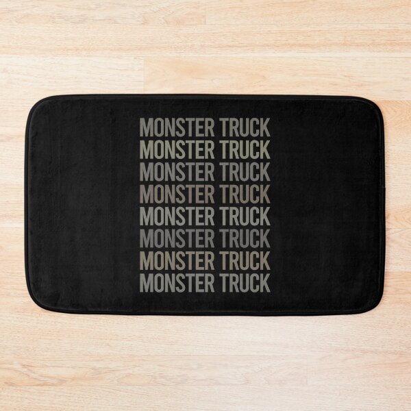 Item preview, Gray Text Art Monster Truck Trucks designed and sold by TarynBrown3126.