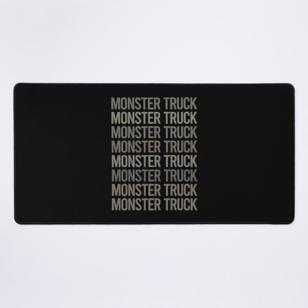 Item preview, Gray Text Art Monster Truck Trucks designed and sold by TarynBrown3126.