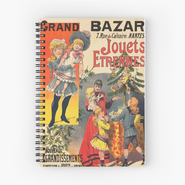 Item preview, GRAND BAZAR JOUETS ETRENNES Toy Shop Vintage French Art Poster designed and sold by retroposters.