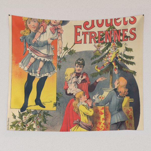 Item preview, GRAND BAZAR JOUETS ETRENNES Toy Shop Vintage French Art Poster designed and sold by retroposters.