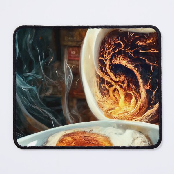 Item preview, Hyper realistic Dalgona Coffee Cup with Gold Resin Art designed and sold by Yellow Coffee.
