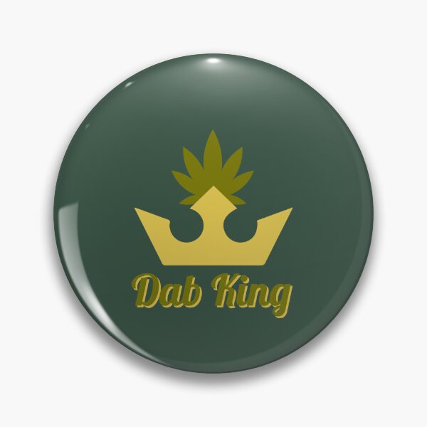 Item preview, Dab King Weed Leaf With Crown Design - For Stoners/Smokers 420/Weed/Marijuana/Cannabis/Pot Lovers designed and sold by SteamParliament.