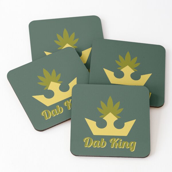 Item preview, Dab King Weed Leaf With Crown Design - For Stoners/Smokers 420/Weed/Marijuana/Cannabis/Pot Lovers designed and sold by SteamParliament.