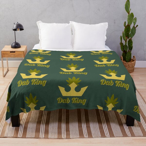 Item preview, Dab King Weed Leaf With Crown Design - For Stoners/Smokers 420/Weed/Marijuana/Cannabis/Pot Lovers designed and sold by SteamParliament.