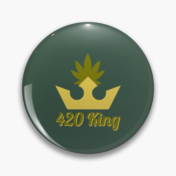 Item preview, 420 King Weed Leaf Crown Design - For Stoners/Smokers 420/Weed/Marijuana/Cannabis/Pot Lovers designed and sold by SteamParliament.