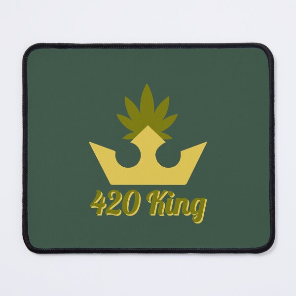 Item preview, 420 King Weed Leaf Crown Design - For Stoners/Smokers 420/Weed/Marijuana/Cannabis/Pot Lovers designed and sold by SteamParliament.