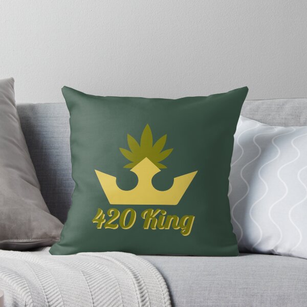 Item preview, 420 King Weed Leaf Crown Design - For Stoners/Smokers 420/Weed/Marijuana/Cannabis/Pot Lovers designed and sold by SteamParliament.