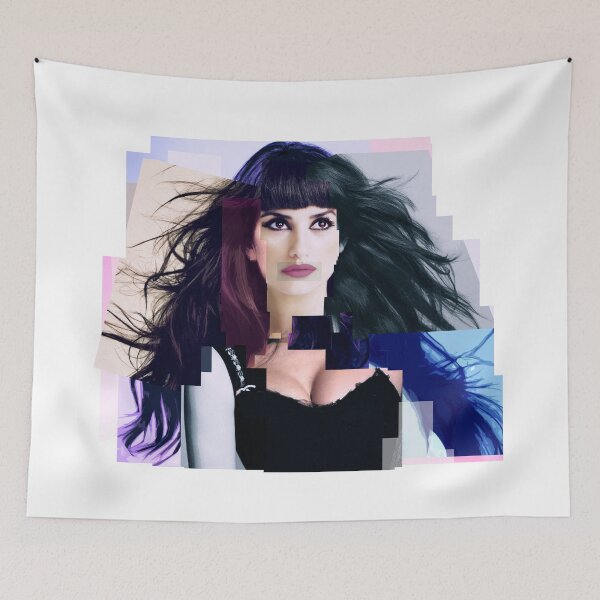Item preview, Penelope Cruz, unreal portrait designed and sold by RebelPurpleGirl.