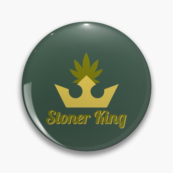 Item preview, Stoner King Weed Leaf Crown Design - For Stoners/Smokers 420/Weed/Marijuana/Cannabis/Pot Lovers designed and sold by SteamParliament.