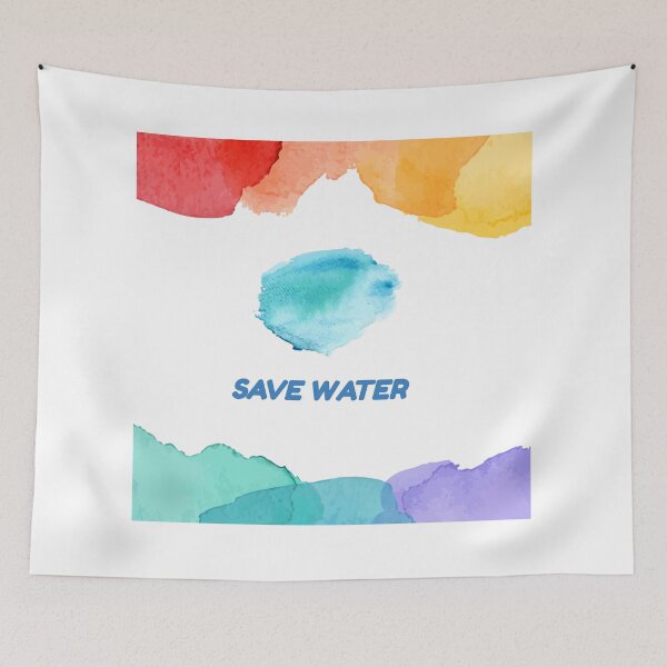 Item preview, Save water message  designed and sold by Aj dreamwork.