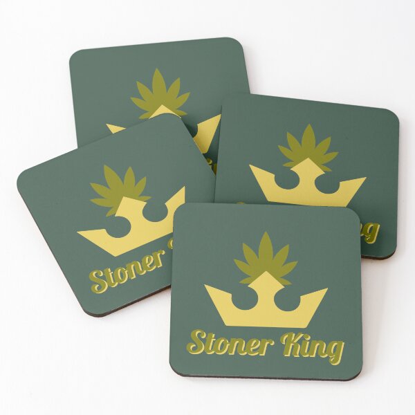 Item preview, Stoner King Weed Leaf Crown Design - For Stoners/Smokers 420/Weed/Marijuana/Cannabis/Pot Lovers designed and sold by SteamParliament.