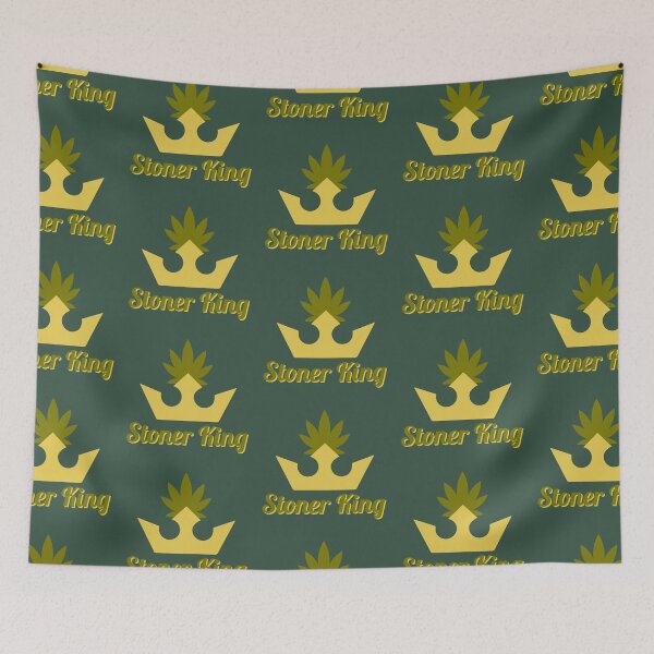 Item preview, Stoner King Weed Leaf Crown Design - For Stoners/Smokers 420/Weed/Marijuana/Cannabis/Pot Lovers designed and sold by SteamParliament.