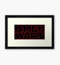 SMEG WARS Framed Print