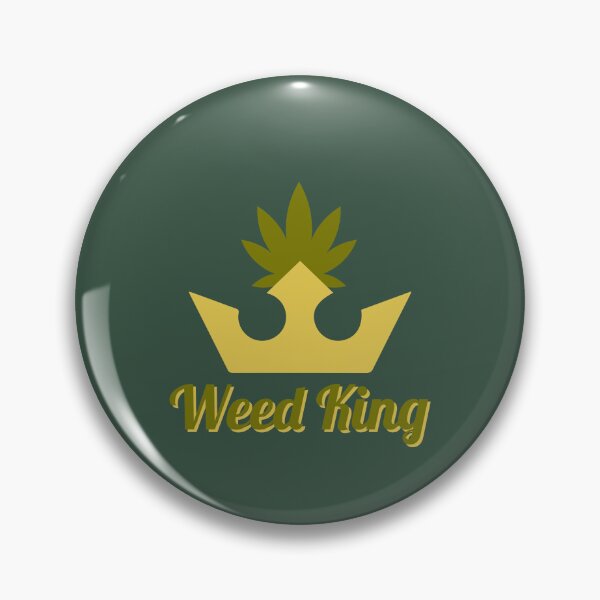 Item preview, Weed King Weed Leaf Crown Design - For Stoners/Smokers 420/Weed/Marijuana/Cannabis/Pot Lovers designed and sold by SteamParliament.