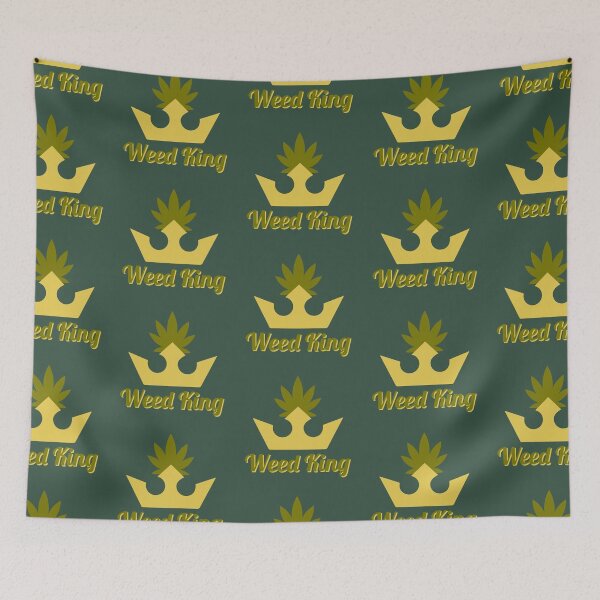 Item preview, Weed King Weed Leaf Crown Design - For Stoners/Smokers 420/Weed/Marijuana/Cannabis/Pot Lovers designed and sold by SteamParliament.