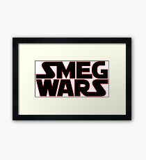 SMEG WARS Framed Print
