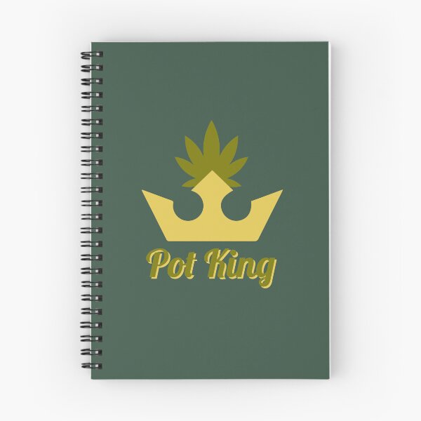 Item preview, Pot King Weed Leaf Crown Design - For Stoners/Smokers 420/Weed/Marijuana/Cannabis/Pot Lovers designed and sold by SteamParliament.