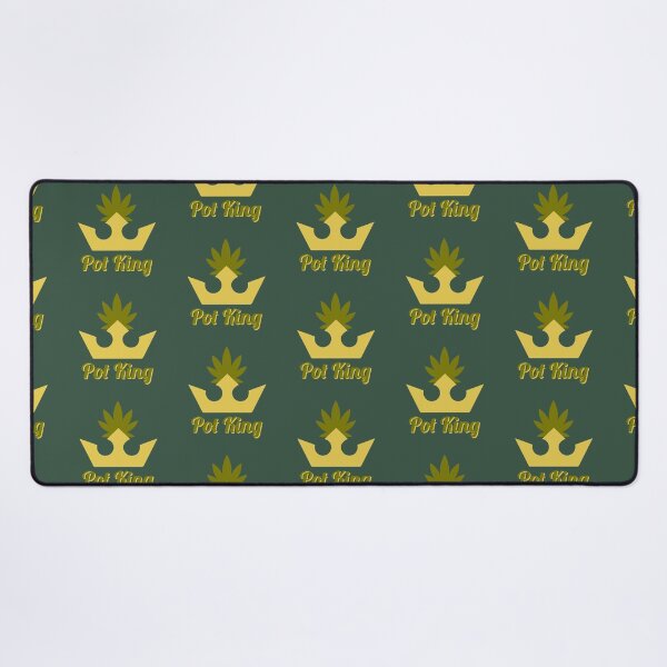 Item preview, Pot King Weed Leaf Crown Design - For Stoners/Smokers 420/Weed/Marijuana/Cannabis/Pot Lovers designed and sold by SteamParliament.