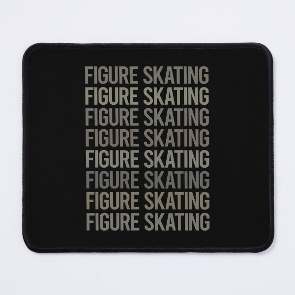 Item preview, Gray Text Art Figure Skating designed and sold by TarynBrown3126.