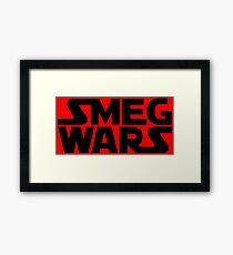 SMEG WARS Framed Print