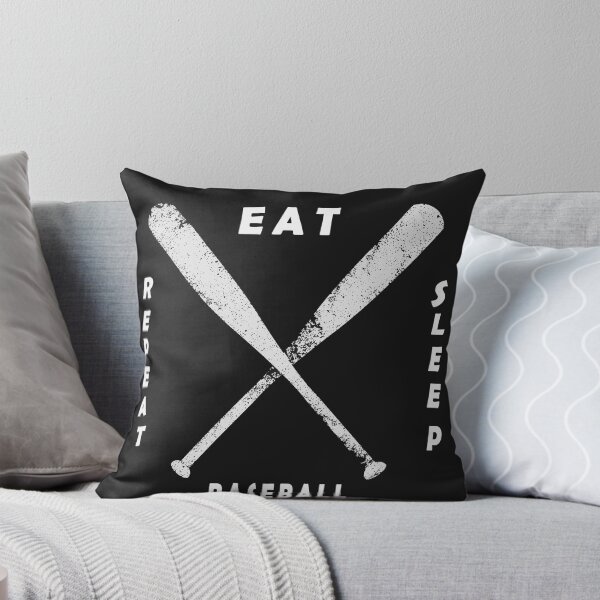 Item preview, eat sleep baseball repeat cool baseball  designed and sold by Hazem haj ahmed.