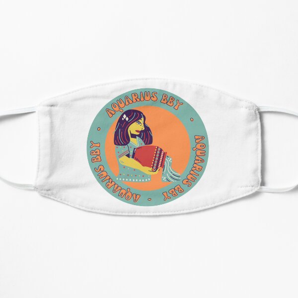 Aquarius Bby! Flat Mask