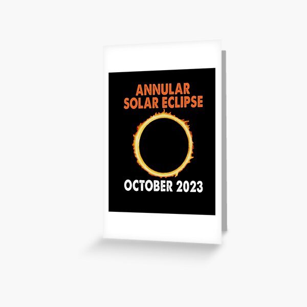 Item preview, Annular Solar Eclipse 2023 October Oct 14th Colorado Nevada designed and sold by jioissuevphaoo.