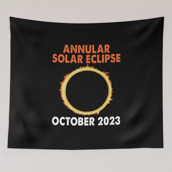 Item preview, Annular Solar Eclipse 2023 October Oct 14th Colorado Nevada designed and sold by jioissuevphaoo.