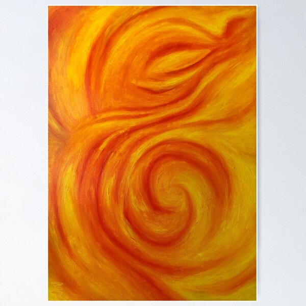 Item preview, Fire II designed and sold by CafiArtStudio.
