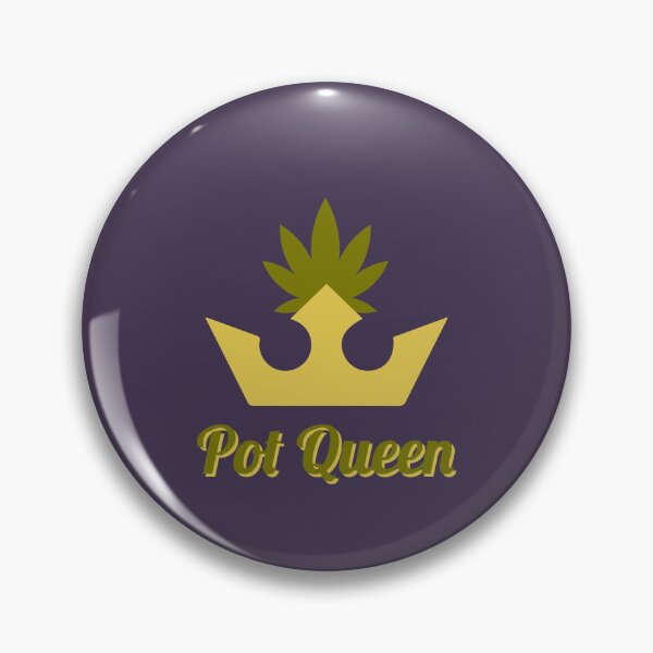 Item preview, Pot Queen Weed Leaf Crown Design - For Stoners/Smokers 420/Weed/Marijuana/Cannabis/Pot Lovers designed and sold by SteamParliament.