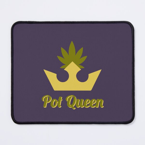 Item preview, Pot Queen Weed Leaf Crown Design - For Stoners/Smokers 420/Weed/Marijuana/Cannabis/Pot Lovers designed and sold by SteamParliament.