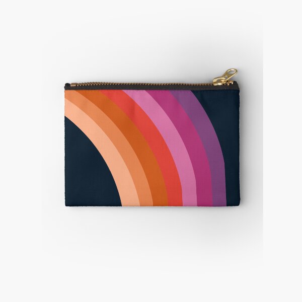 Item preview, Tubular - abstract retro 70s style throwback 1970's minimalist decor rainbows designed and sold by 78designs.