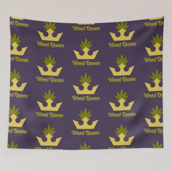 Item preview, Weed Queen Weed Leaf Crown Design - For Stoners/Smokers 420/Weed/Marijuana/Cannabis/Pot Lovers designed and sold by SteamParliament.