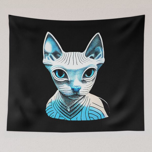 Item preview, gato esfinge 20 designed and sold by Catator.