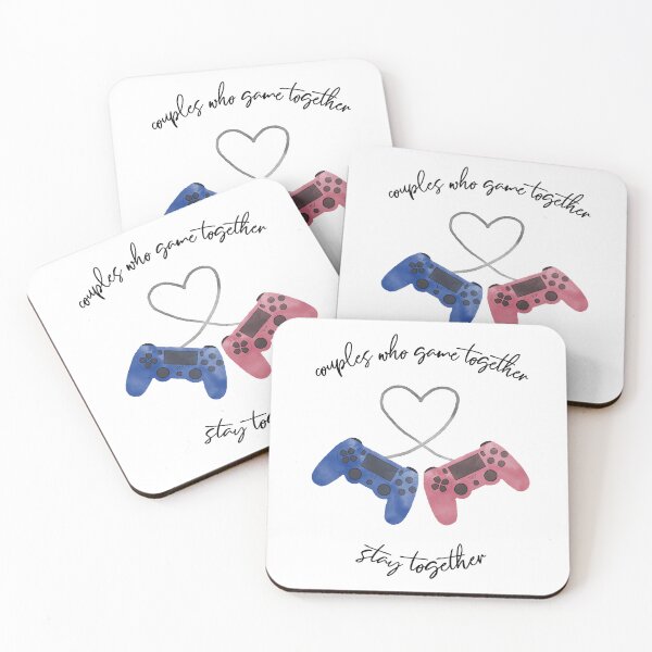 Item preview, Couples Who Game Together Stay Together designed and sold by lunanova.