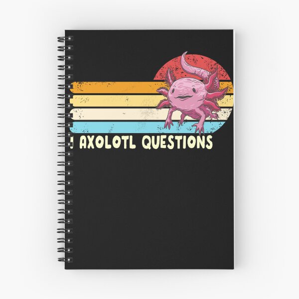Item preview, I Axolotl Questions Retro I Ask A Lot Of Questions Axolotl Gear designed and sold by DynamicDesign.