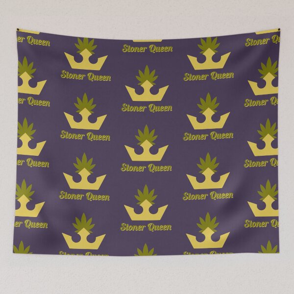 Item preview, Stoner Queen Weed Leaf Crown Design - For Stoners/Smokers 420/Weed/Marijuana/Cannabis/Pot Lovers designed and sold by SteamParliament.