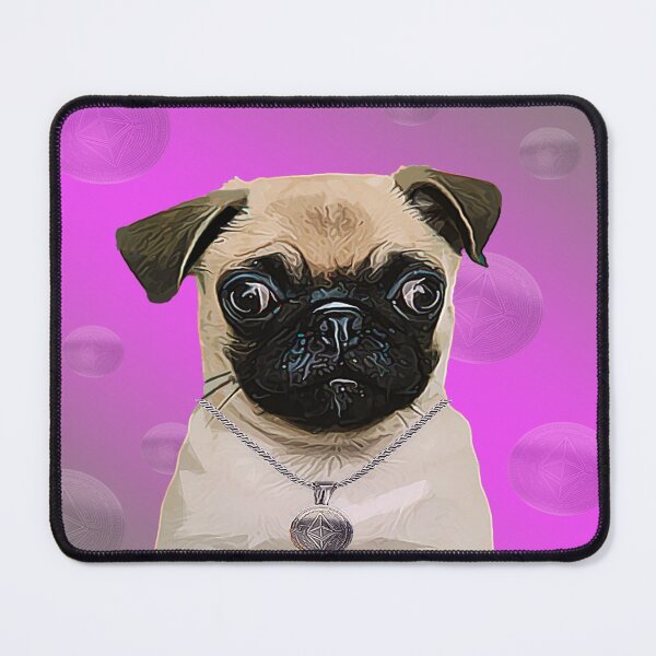 Item preview, Ethereum Pug designed and sold by L'art Designs.